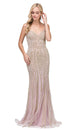 Vestido de fiesta metálico sin mangas Dancing Queen 2415