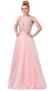 Vestido de novia con escote en V y corpiño de pedrería Dancing Queen 2514