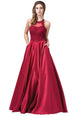 Vestido de fiesta en forma de corazón con escote ilusión Dancing Queen 2625
