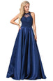 Vestido de fiesta en forma de corazón con escote ilusión Dancing Queen 2625