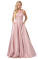 Vestido de fiesta en forma de corazón con escote ilusión Dancing Queen 2625