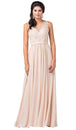 Vestido sin mangas con escote ilusión y abalorios Dancing Queen 2677