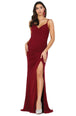 Vestido de fiesta entallado con doble tirante y escote en V Dancing Queen 2905