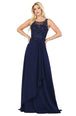 Vestido de novia con escote barco y cola Dancing Queen 2953