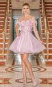 Vestido de Cóctel de Purpurina Dancing Queen 3254