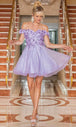Vestido de Cóctel de Purpurina Dancing Queen 3254