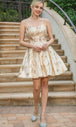 Vestido de Cóctel Corazón Dulce con Purpurina Dancing Queen 3269