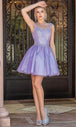 Vestido de Cóctel Corazón Bordado Dancing Queen 3287