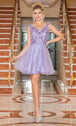 Vestido de cóctel con falda de tul brillante Dancing Queen 3297