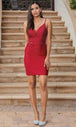 Vestido de cóctel sin mangas con cuentas Dancing Queen 3327