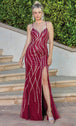 Vestido de tirantes con espalda abierta y adornos Dancing Queen 4225