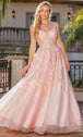 Vestido en A con detalles bordados Dancing Queen 4231