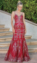 Vestido largo sirena sin mangas Dancing Queen 4250