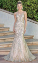 Vestido largo sirena sin mangas Dancing Queen 4250