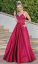 Vestido de raso con bolsillo Dancing Queen 4256
