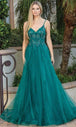 Vestido largo floral sin mangas Dancing Queen 4276