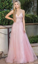 Vestido largo floral sin mangas Dancing Queen 4276