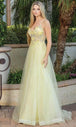 Vestido largo floral sin mangas Dancing Queen 4276