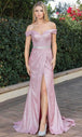 Vestido de fiesta con hombros descubiertos Dancing Queen 4290