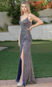 Vestido de fiesta sin mangas con espalda de encaje Dancing Queen 4303
