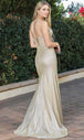 Vestido de noche sin mangas y cuello en V Dancing Queen 4313