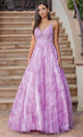 Vestido en forma de A con motivo de nubes Dancing Queen 4320