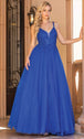 Vestido línea A con detalles bordados Dancing Queen 4328