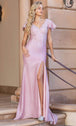 Vestido de Cuello en V con Purpurina Dancing Queen 4330