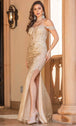 Vestido de fiesta con hombros fríos Dancing Queen 4338