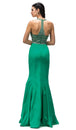 Vestido de noche de lentejuelas brillantes estilo halter Dancing Queen 9355