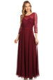 Vestido largo de EVA Collection 3227