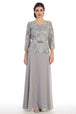 Vestido largo de EVA Collection 3142