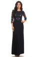 Vestido largo de EVA Collection 3163