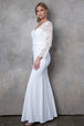 Vestido blanco de EVA Collection 3310