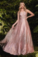 Vestido de fiesta con purpurina de Ladivine J819