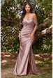 Vestido de la noche liso con detalle del hombro KV1050 de Ladivine