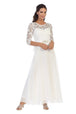 Vestido blanco de EVA Collection 3142