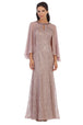 Vestido largo de EVA Collection 3276