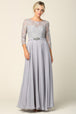 Vestido largo de EVA Collection 3227