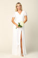 Vestido blanco EVA 3413
