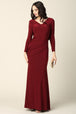 Vestido largo de EVA Collection 3362