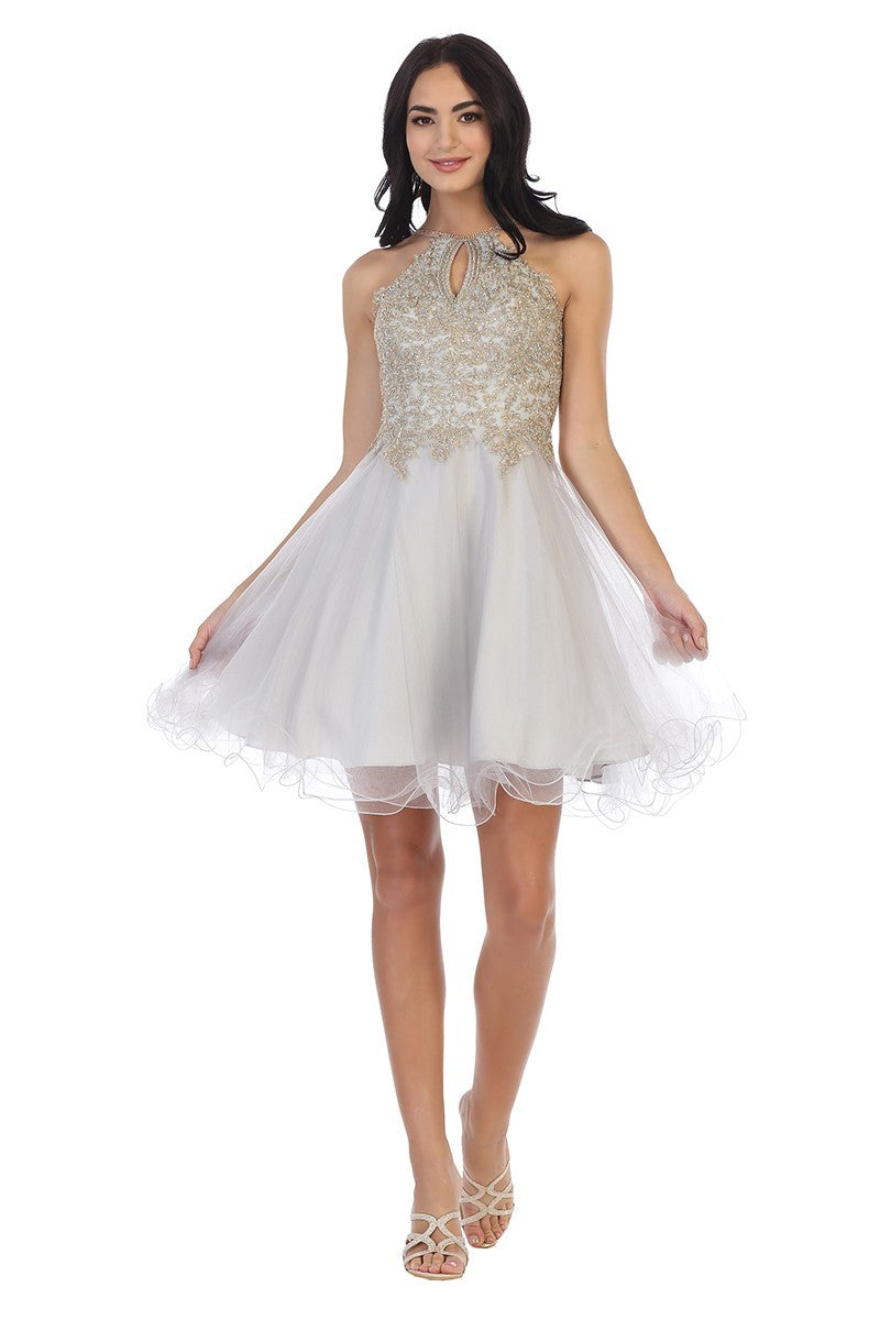 Vestido Corto de EVA Collection 5170